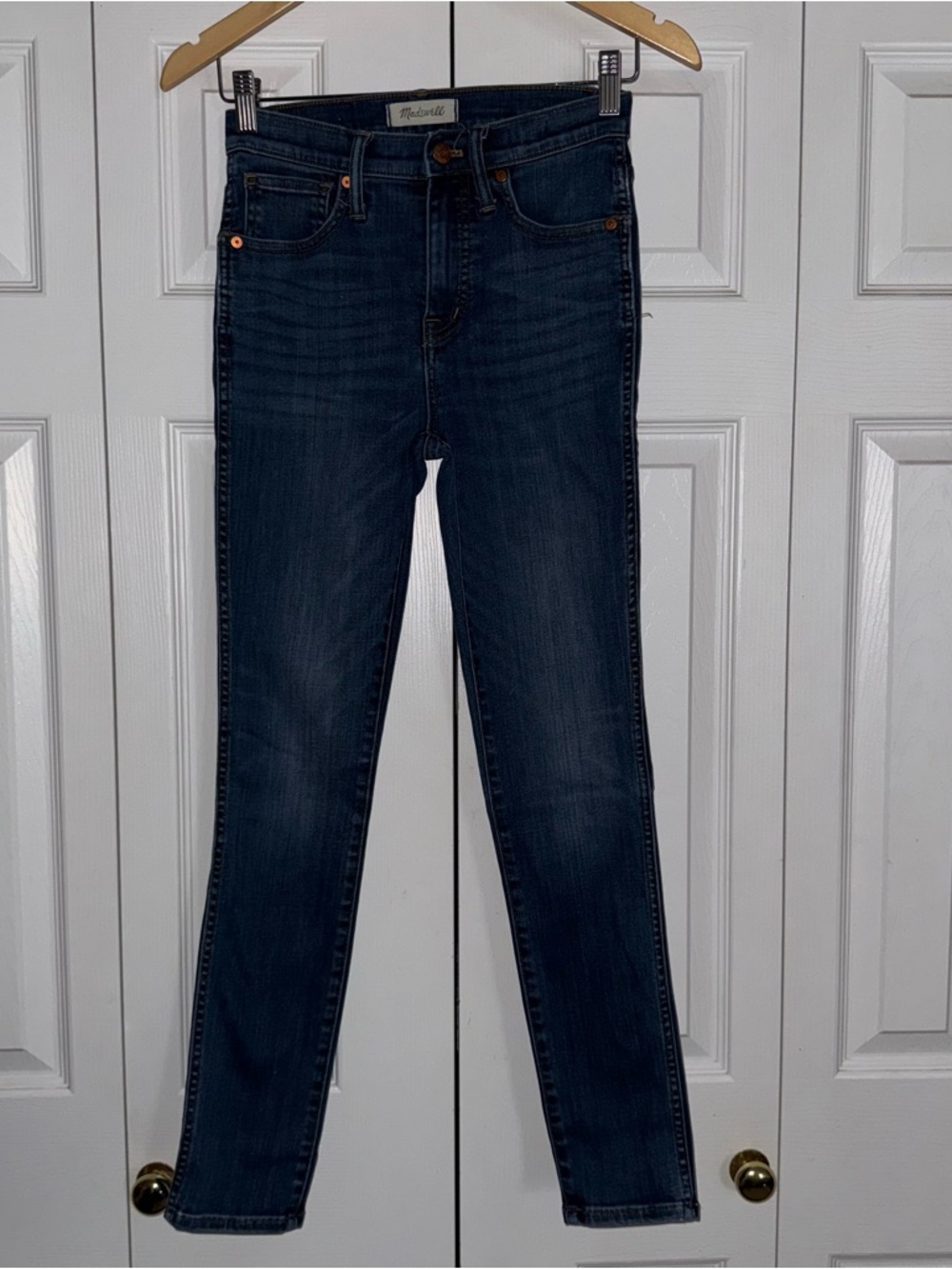 Madewell 10” high rise skinny jean size 25/L27/1/2